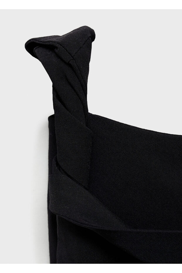 Siyah Kadın Elbise 77097689 - 6