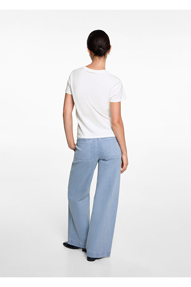 Blaue Mädchenjeans 77077672 - 7