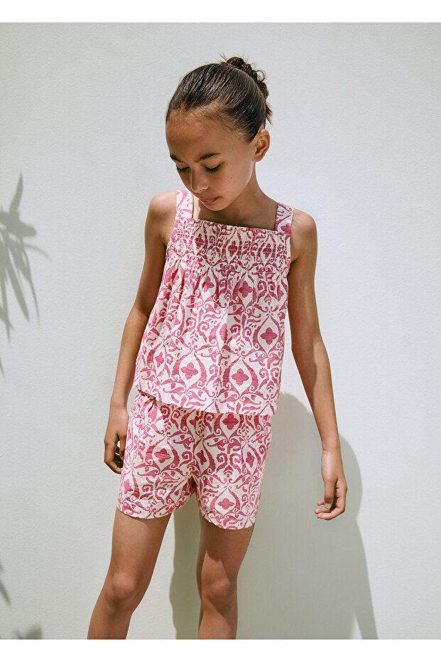 Fuchsia Mädchenbluse 77070352 - 5