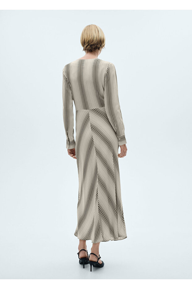 Natürel Kadın Elbise 77035647 - 7