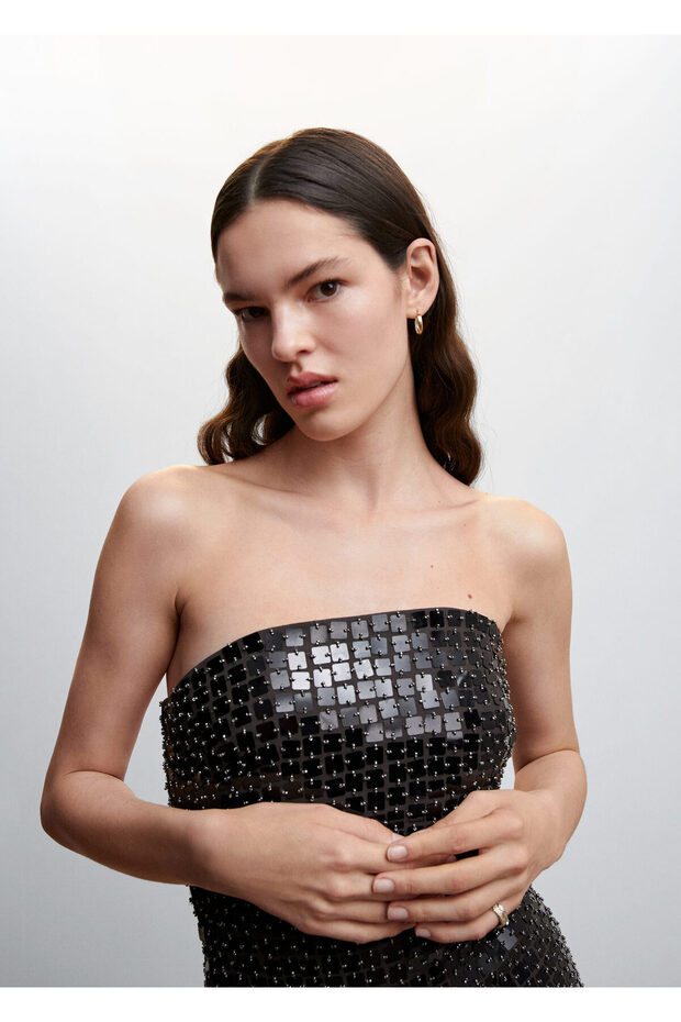 Çikolata Kadın Elbise 37009092 - 3