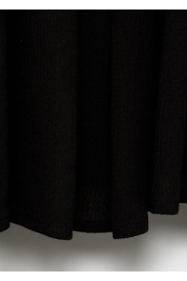 Schwarze Mädchenbluse 77047672 - 3