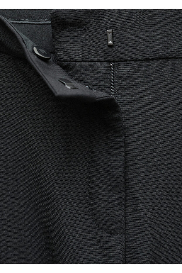 بنطلون بدلة من الصوف - 5