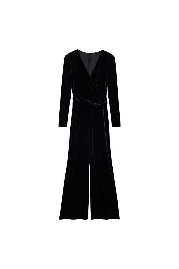 Siyah Kadın Tulum 77099058 - 2