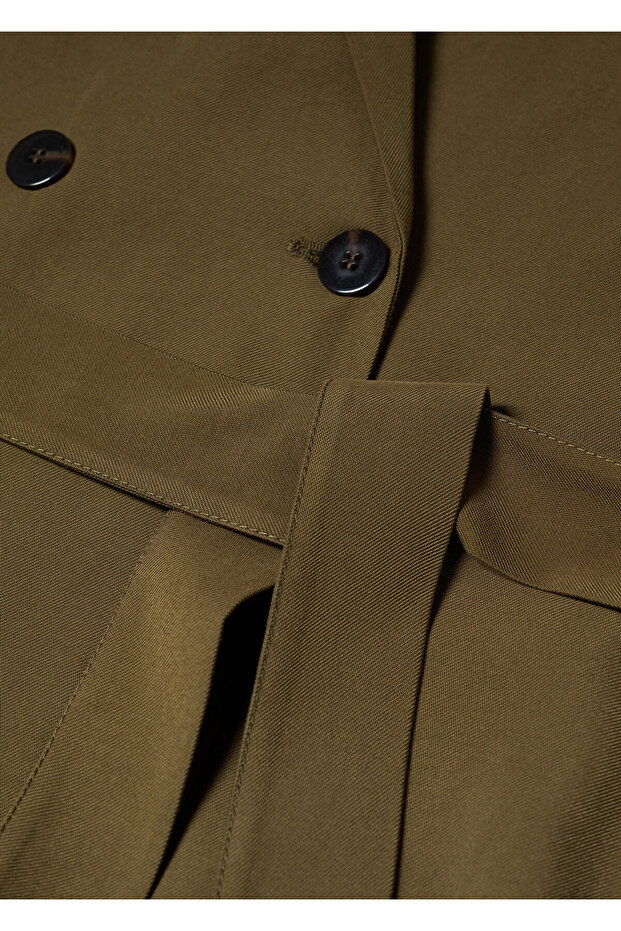 Haki Kadın Elbise 47095652 - 8