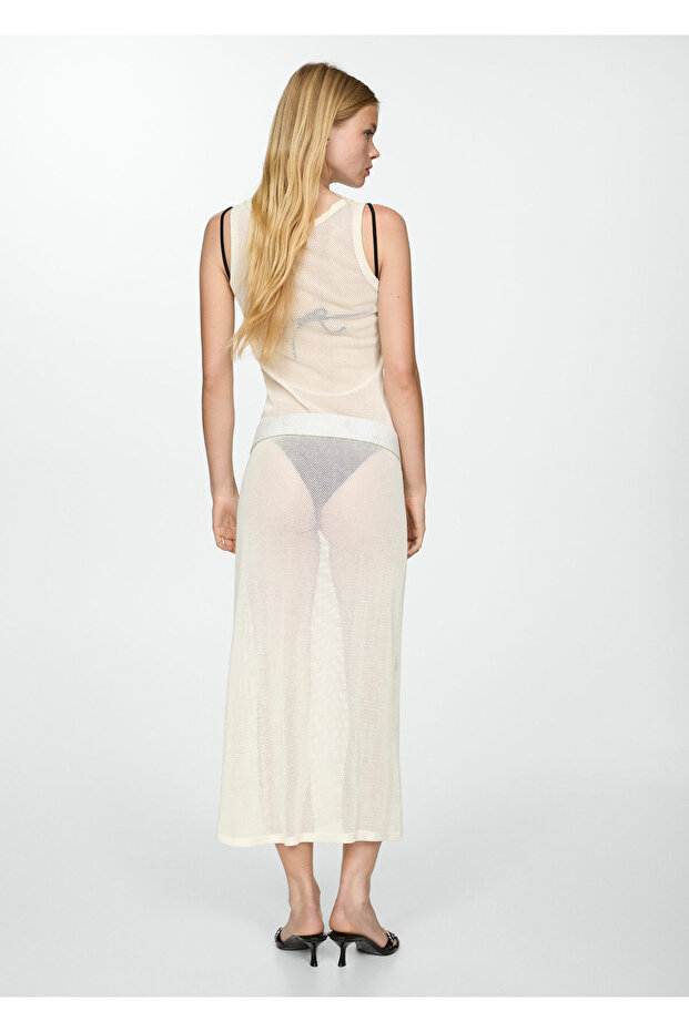 Natürel Kadın Elbise 77092532 - 7