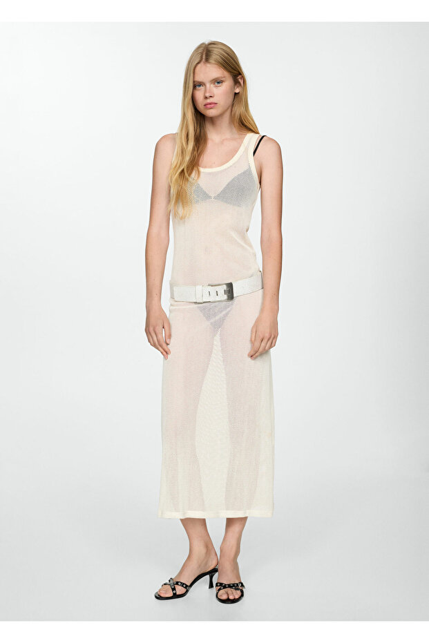 Natürel Kadın Elbise 77092532 - 8