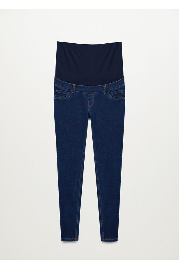 Koyu Denim Pantolon - 1