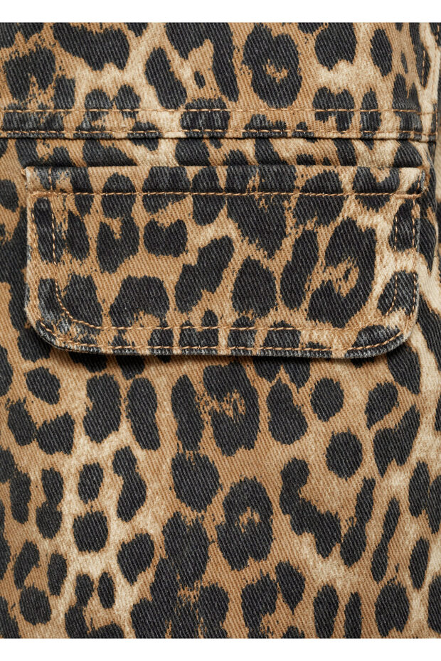 Leopar Desenli Ceket 77096752 - 3