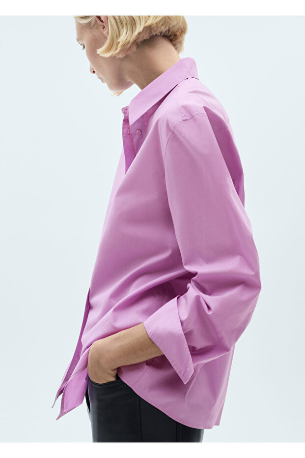 Fusya Kadın Gömlek 77037677 - 5