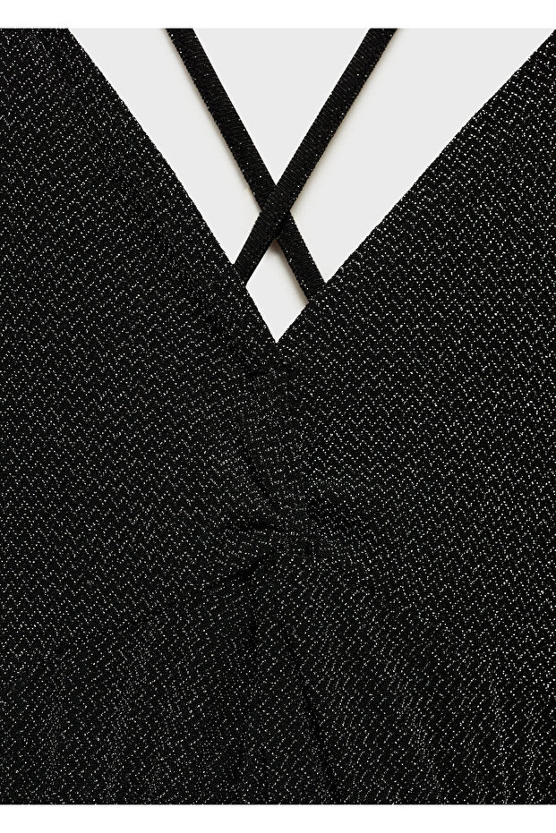 Schwarzer Mädchenoverall 77069065 - 6