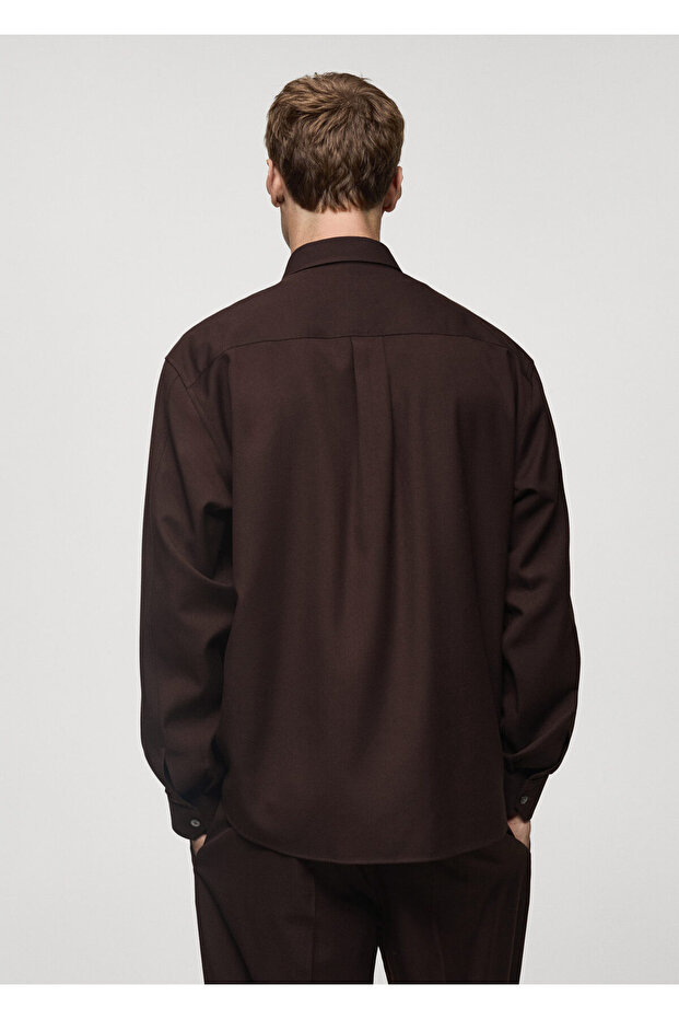 Çikolata Erkek Gömlek 77059230 - 8