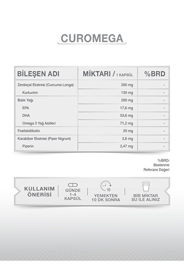 CUROMEGA 30 KAPSÜL - 6