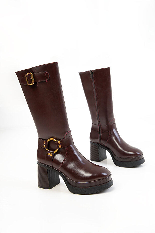 Claret Red női csizma 20888 - 8