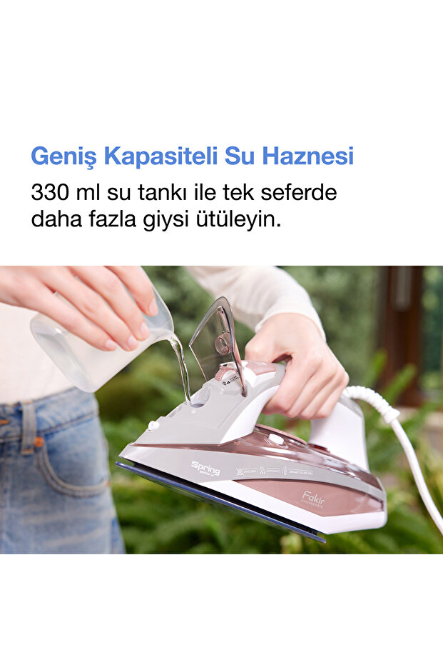 Spring Buharlı Ütü  Gül Kurusu - 4