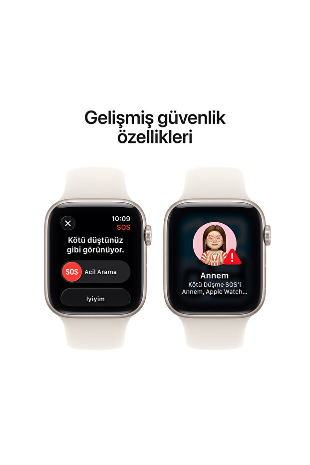 Watch SE 3 GPS, 40mm Yıldız Işığı Alüminyum Kasa ve Yıldız Işığı Spor Kordon - S/M - 7