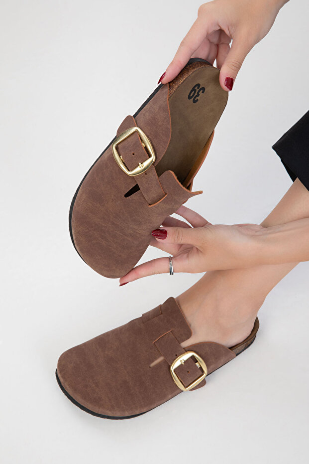 Taba Kadın Terlik 20908 - 4