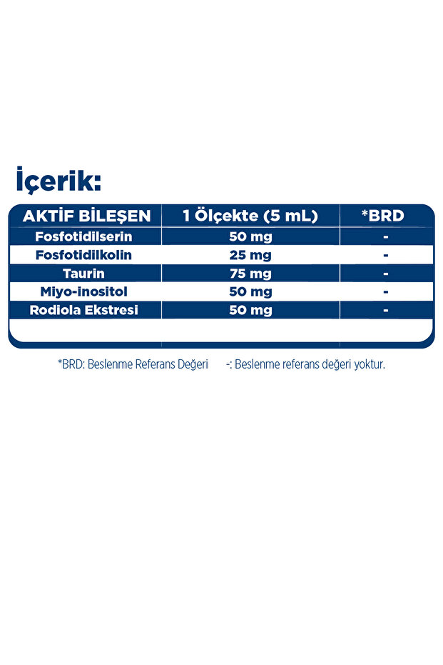 Kids Fosfokid Şurup 150 mL – Çocuk için Fosfotidilserin, Fosfotidilkolin, Rodiola, Taurin- Odaklanma - 5