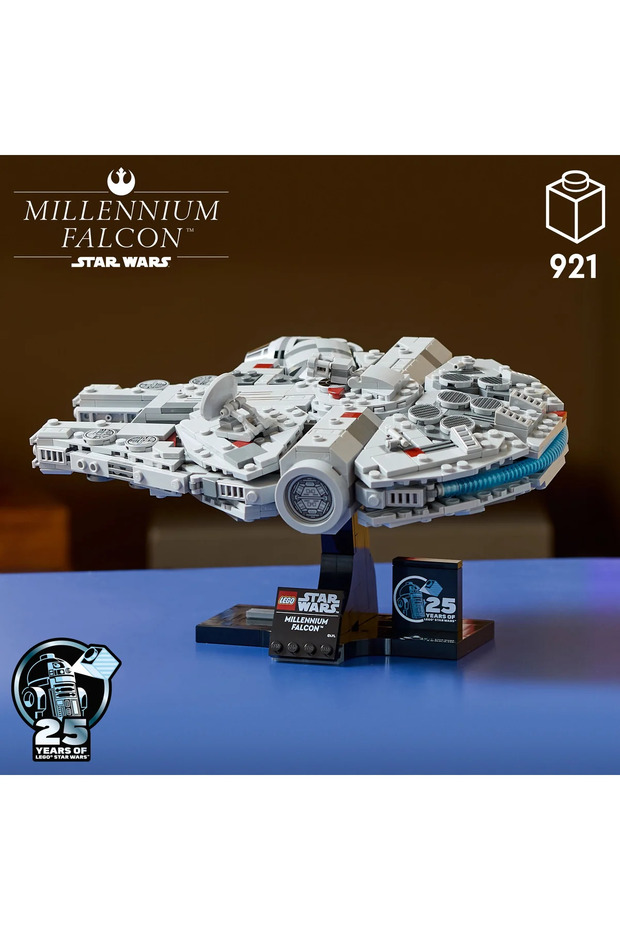 ® Star Wars™ Millennium Falcon™ 75375 - Yetişkinler için Koleksiyonluk Model Yapım Seti (921 Parça) - 6