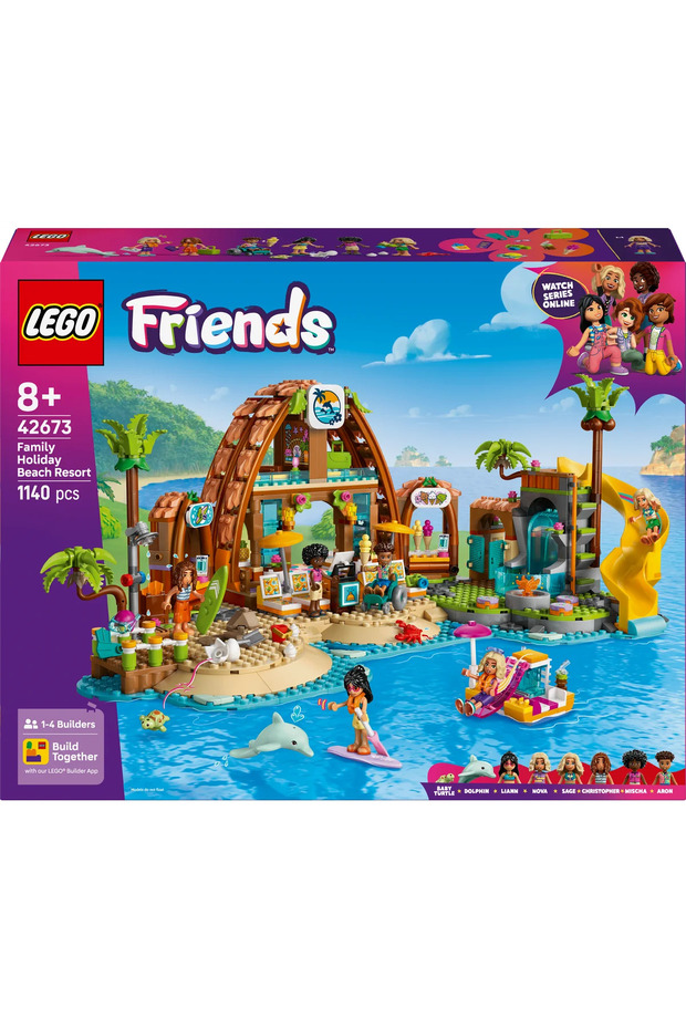 ® Friends Aile Tatil Köyü 42673 - 8+ Çocuklar için Yaratıcı Oyuncak Yapım Seti (1140) - 4