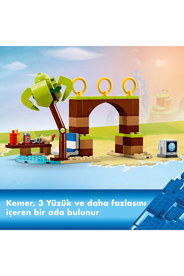 ® Sonic the Hedgehog™ Tails’in Macera Teknesi 76997 – 8+ Çocuklar için Oyuncak Yapım Seti (393P) - 8