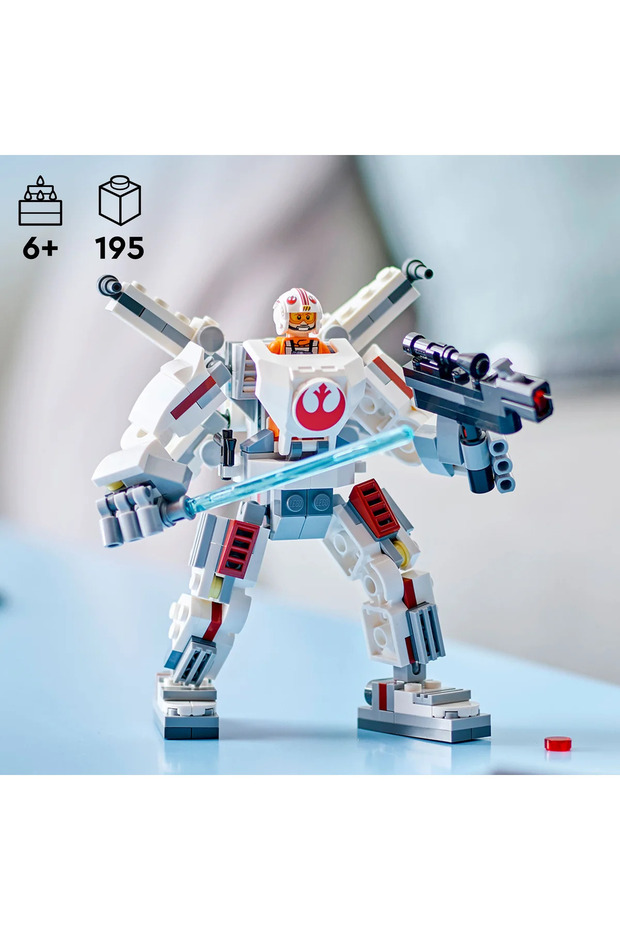 ® Star Wars™ Luke Skywalker™ X-Wing™ Robotu 75390 - 6+ Çocuklar için Oyuncak Yapım Seti (195P) - 5