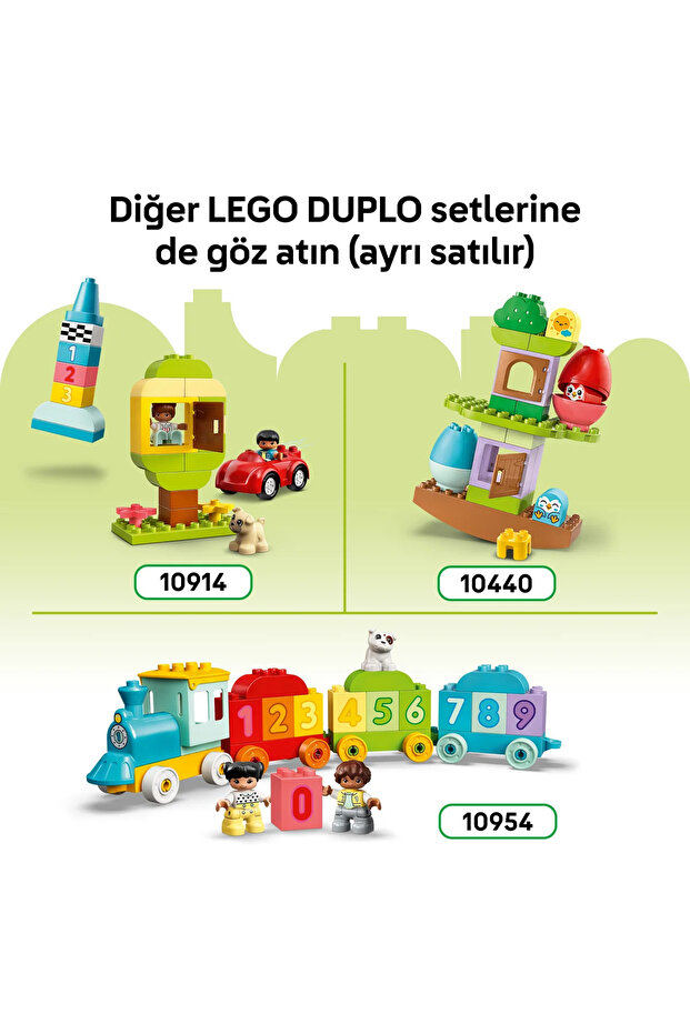 ® DUPLO® İlk Şekil Ayırıcı: Köpek Evi 10441 - 1½+ Çocuklar için Eğitici Oyuncak Yapım Seti (17P) - 11