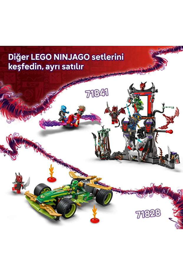 ® NINJAGO® Ejderha Spinjitzu Savaş Paketi 71826 -6+ Çocuklar için Yaratıcı Oyuncak Yapım Seti (186P) - 10
