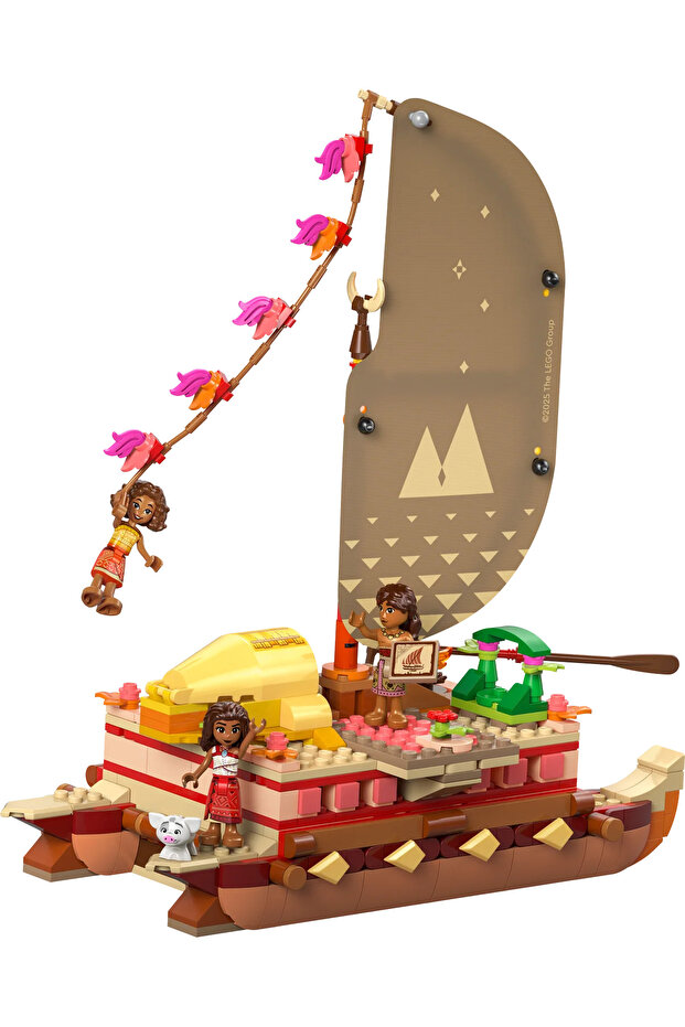 ® ǀ Disney Princess Moana'nın Macera Kanosu 43270 - 6+ Oyuncak Yapım Seti (529Parça) - 3