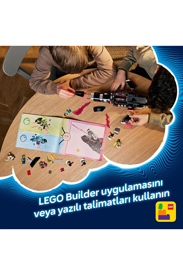 ® DREAMZzz™ Kabus Köpek Balığı Denizaltısı 71500 - 9+ Yaratıcı Oyuncak Yapım Seti (1413P) - 10