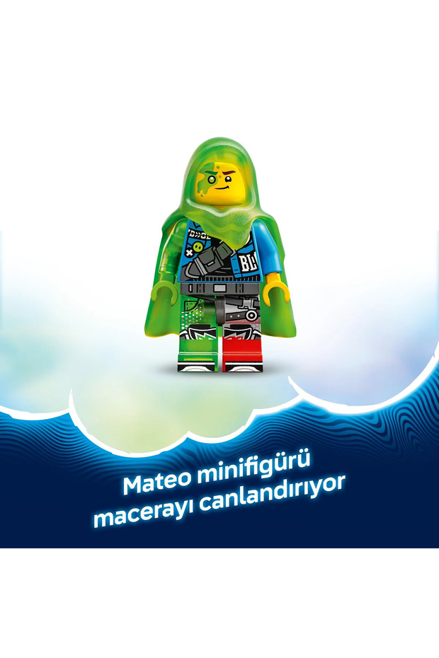 ® DREAMZzz™ Mateo, Siber Beyin Robotuna Karşı 71495 - 8+ Çocuklar için Oyuncak Yapım Seti (368P) - 8