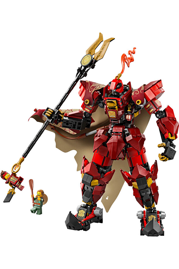® NINJAGO® Ateş Şövalyesi Robotu 71846 - 14+ Çocuklar için Yaratıcı Oyuncak Yapım Seti (996P) - 3