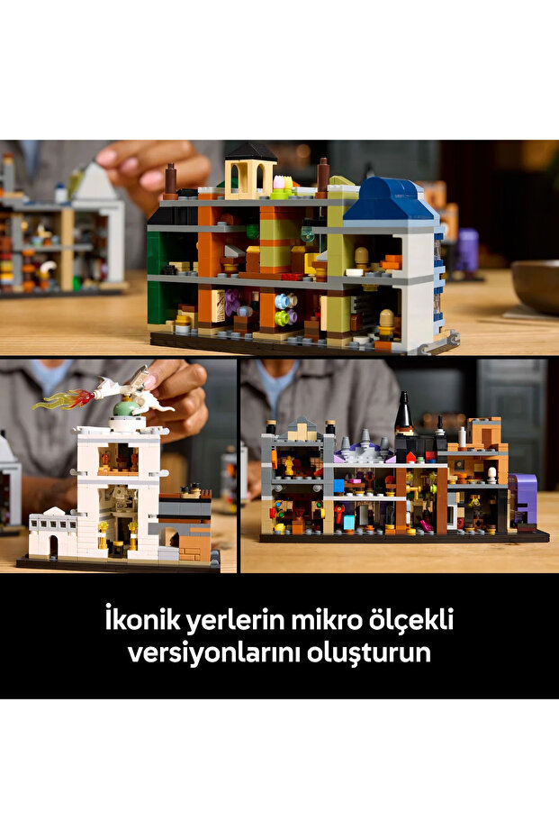 ® Harry Potter™ Diagon Yolu Büyücü Mağazaları 76444 -18+ Koleksiyonluk Model Yapım Seti (2750P) - 7