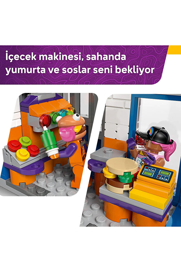 ® Fortnite® Durrr Burger Restoranı 77076 - 10+ Çocuklar için Yaratıcı Oyuncak Yapım Seti (546P) - 8