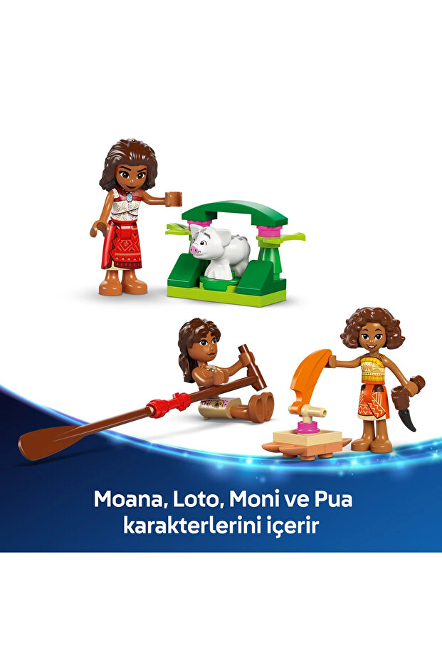 ® ǀ Disney Princess Moana'nın Macera Kanosu 43270 - 6+ Oyuncak Yapım Seti (529Parça) - 10