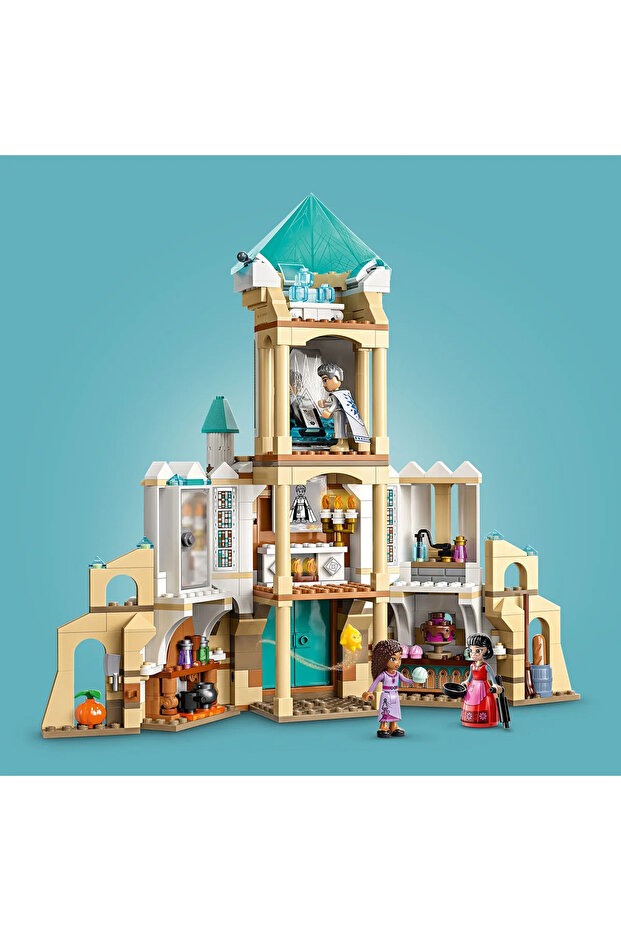 ® ǀ Disney Kral Magnifico’nun Kalesi 43224 - 7+ Çocuklar için Yaratıcı Oyuncak Yapım Seti (613P) - 7
