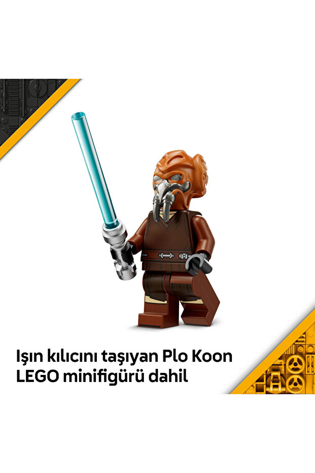 ® Star Wars: Klon SavaşlarıPlo Koon'un Jedi Starfighter™ Mikro Savaşçısı 75400 - 6+ Oyuncak Seti - 8