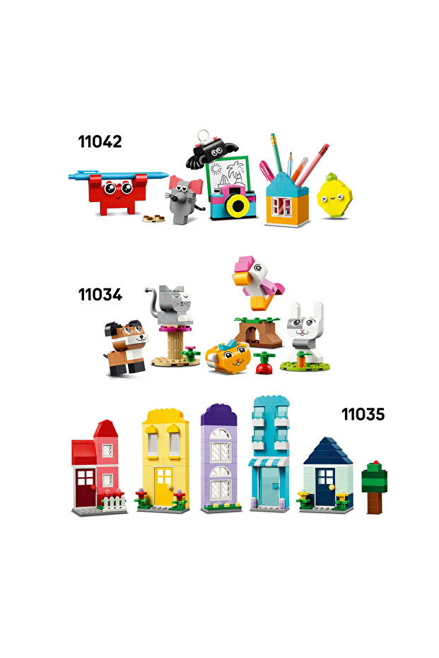 ® Classic Yaratıcı Yiyecek Arkadaşlar 11039 - 4 Yaş ve Üzeri Çocuklar için - 11