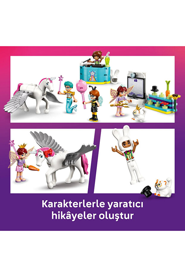 ® Friends Tek Boynuzlu At ve Peri ile Kostüm Partisi 42661 - 6+ Yaratıcı Oyuncak Yapım Seti (261P) - 7