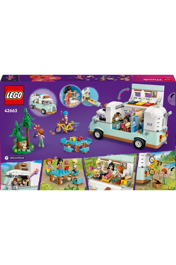 ® Friends Arkadaşlık Karavan Macerası 42663 - 7+ Çocuklar için Yaratıcı Oyuncak Yapım Seti (778P) - 5