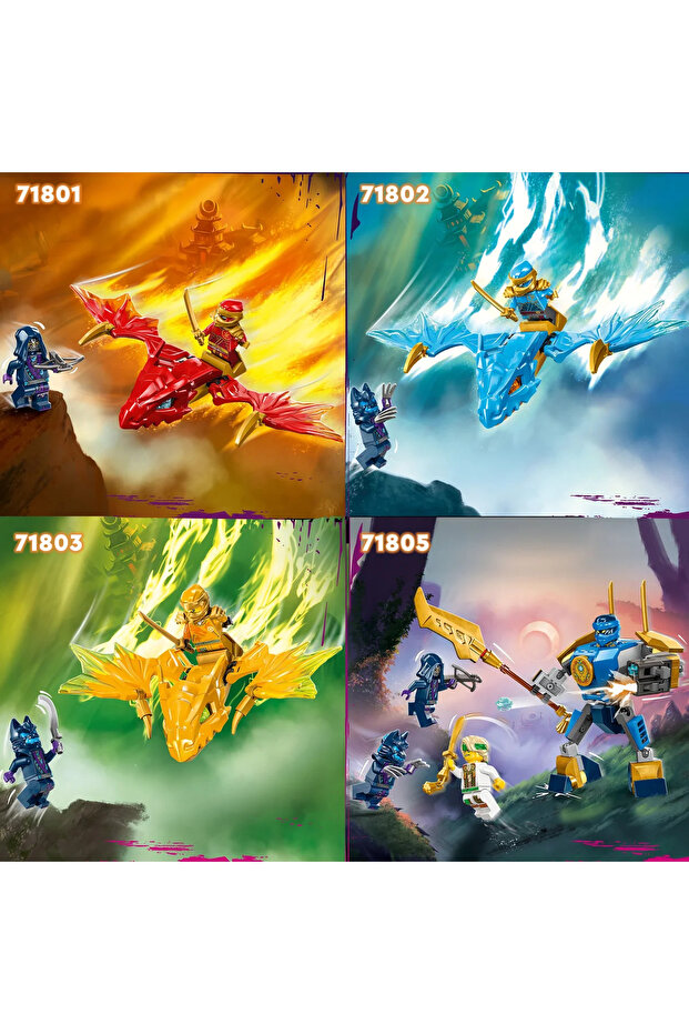 ® NINJAGO® Arin’in Savaş Robotu 71804 - 4+ Çocuklar için Oyuncak Yapım Seti 71804 (104P) - 10