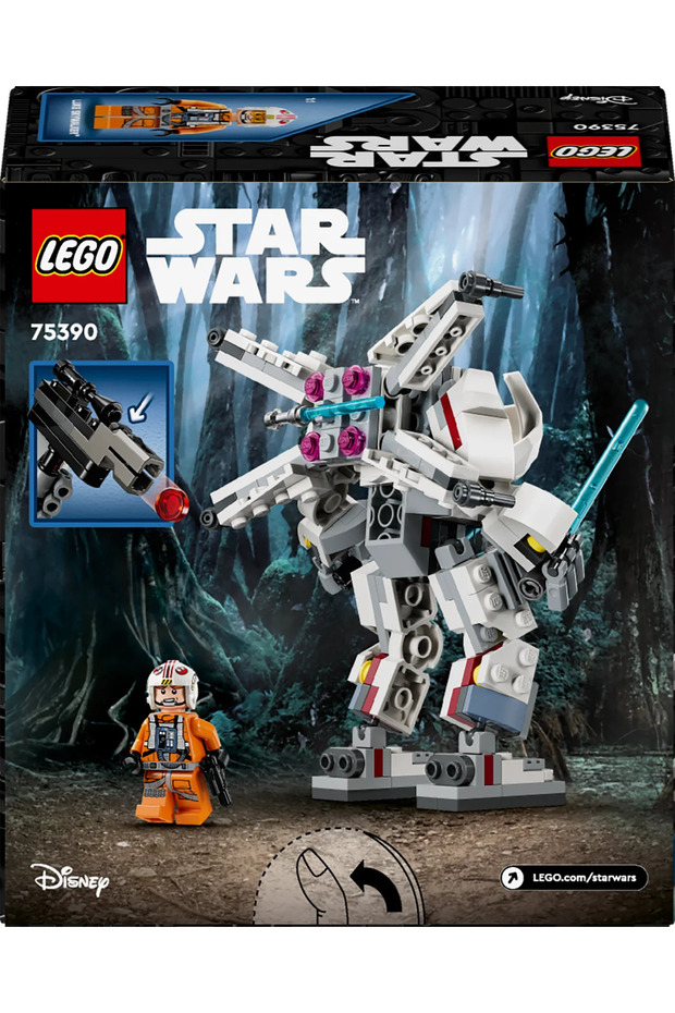 ® Star Wars™ Luke Skywalker™ X-Wing™ Robotu 75390 - 6+ Çocuklar için Oyuncak Yapım Seti (195P) - 4