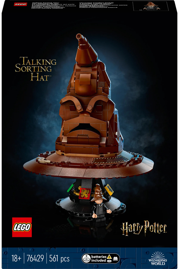 ® Harry Potter™ Konuşan Seçmen Şapka 76429 - Yetişkin için Koleksiyonluk Model Yapım Seti (561P) - 4