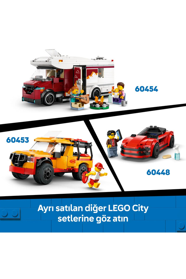 ® City 4x4 Arazi Dağ Arabası 60447 - 6+ Çocuklar için Yaratıcı Oyuncak Yapım Seti (221 P) - 11