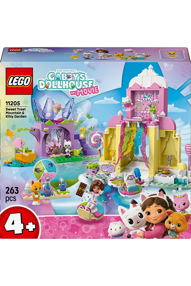 ® Gabby’s Dollhouse Tatlı Şekerleme Dağı ve Kedi Bahçesi 11205 - 4+ için Oyuncak Seti (263 Parça) - 3