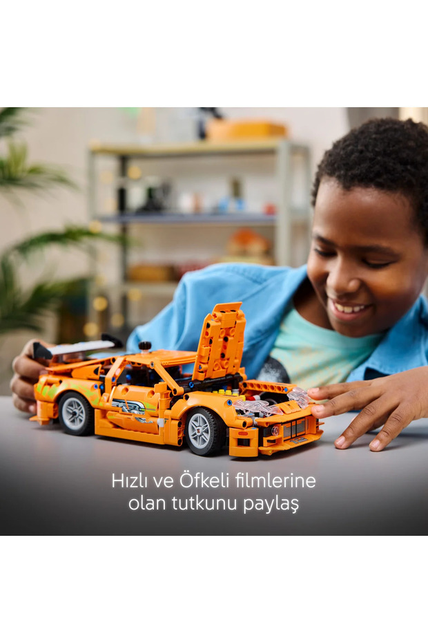 ® Technic Fast and Furious Toyota Supra MK4 42204 - 9+ Oyuncak Model Yapım Seti (810Parça) - 10