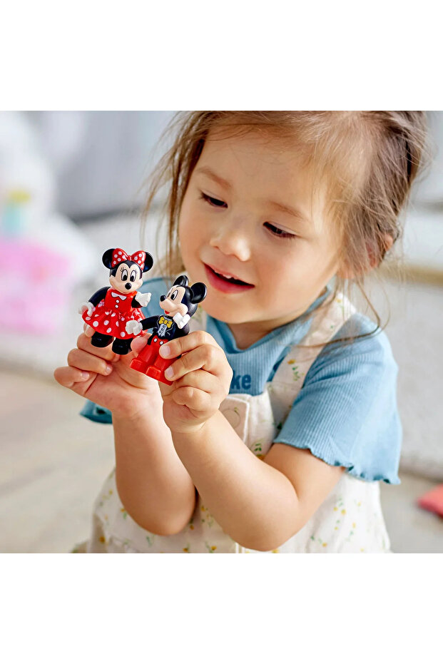 ® DUPLO ® Disney Mickey & Minnie Doğum Günü Treni 10941 Yapım Oyuncağı (22 Parça) - 9
