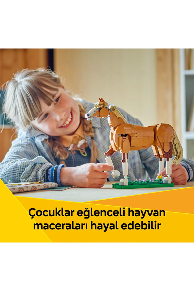 ® Creator 3'ü 1 Arada Güzel At 31166 - 9+ Çocuklar için Yaratıcı Oyuncak Yapım Seti (685P) - 6