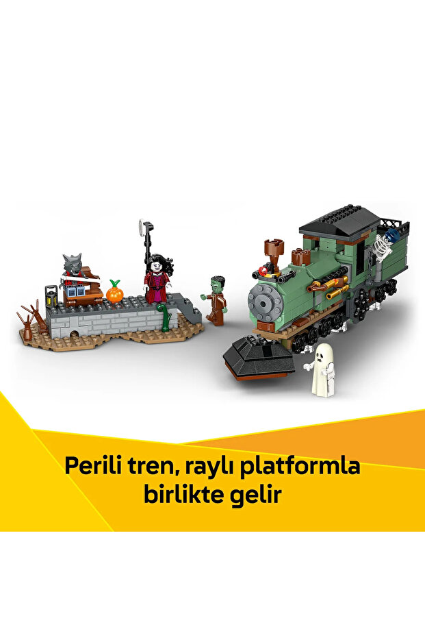 ® Creator 3'ü 1 Arada Hayaletli Köşk 31167 - 9+ Çocuklar için Gemi ve Tren Oyuncak Seti (736 pr) - 8