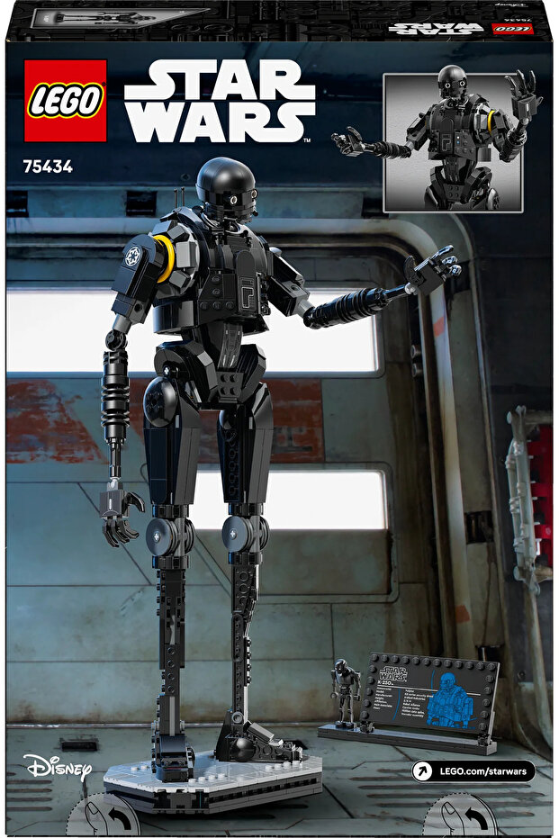 ® Star Wars K-2SO Güvenlik Droidi 75434 – 10 Yaş Üzeri için Oyuncak Yapım Seti (845 Parça) - 5